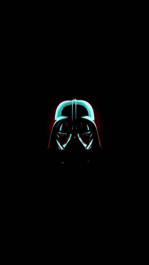 Fondo AMOLED de Darth Vader sobre fondo negro. — AMOLED Fondos de pantalla