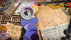 Libro de Pociones Estético de Harry Potter — Estética de Harry Potter Fondos de pantalla