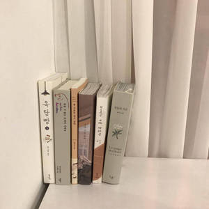 Fondo de pantalla de libros coreanos estética beige