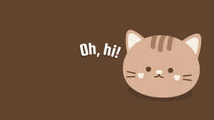 Linda idea de fondo de pantalla para PC con gato