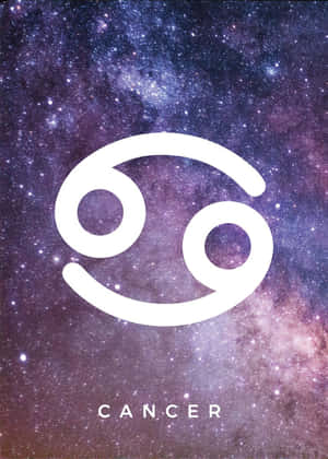 Lindo signo zodiacal Cáncer galaxia — Teléfono galaxia Fondos de pantalla