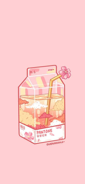 Lindo Kawaii — Kawaii rosa Fondos de pantalla