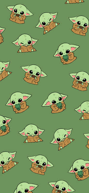 Imágenes de Baby Yoda Lindo — Vivo X500 Pro Fondos de pantalla