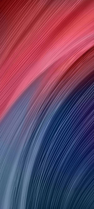 Líneas Curvas Rosas y Azules Redmi 9 — iPhone 15 Fondos de pantalla