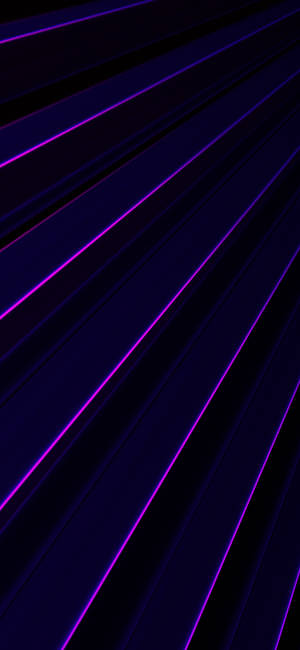 Líneas Estéticas Brillantes Negras y Moradas — iPhone 12 Fondos de pantalla
