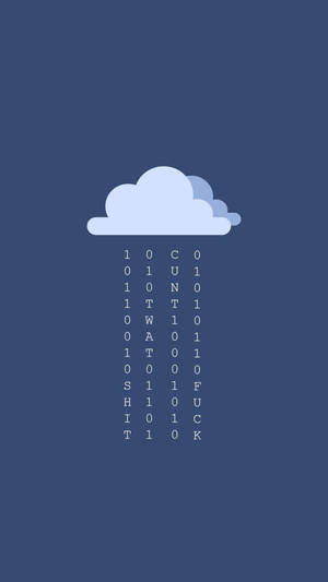 Lluvia Minimalista de una Nube Estética — Estética minimalista Fondos de pantalla