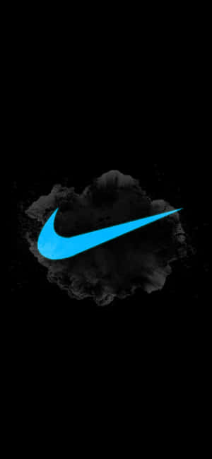 Blue Nike Logo — iPhone 16 Pro Max Fondos de pantalla