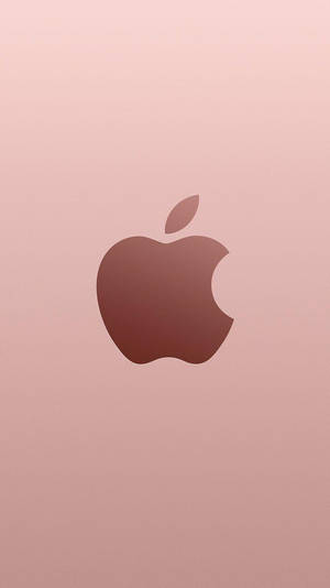 Logo de Apple en Oro Rosa iPhone SE — iPhone Se Fondos de pantalla