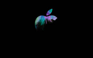 Pintura abstracta en aerosol del logo de Apple para fondo de pantalla de MacBook Pro. — MacBook Pro Fondos de pantalla
