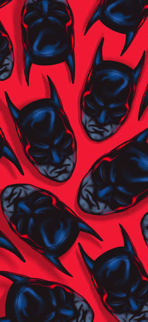Logotipo Rojo de Batman — Galaxia A18 Fondos de pantalla