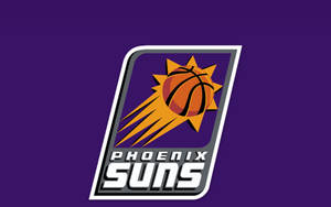 Fondo de pantalla de Logo de NBA Phoenix Suns en Púrpura — Simple Fondos de pantalla