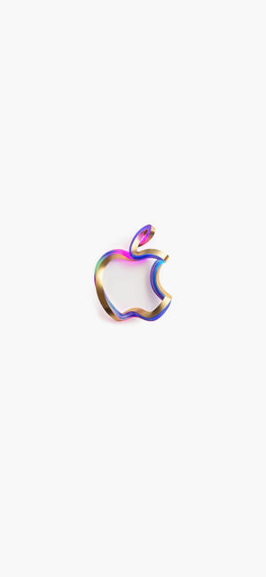 Logo Dorado de Apple iPhone — iPhone 15 Fondos de pantalla