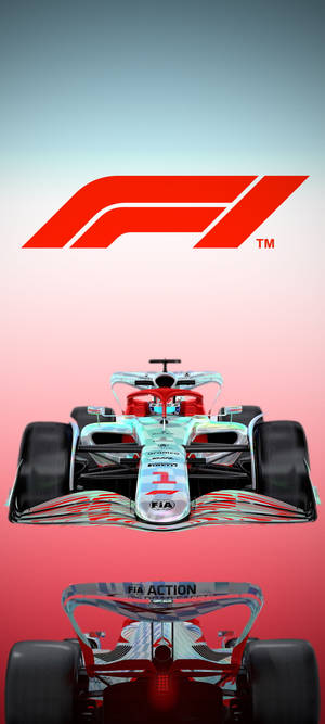 F1 iPhone Logo Fondo Degradado — Pixel 11 Fondos de pantalla