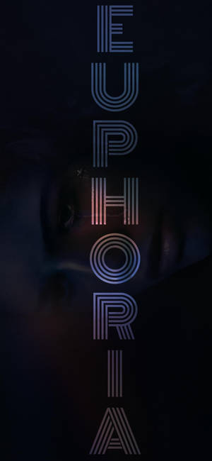 Fondo de pantalla Euphoria logo vertical — iPhone 16 Pro Fondos de pantalla