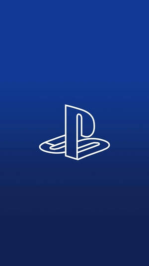 Logotipo 3D azul de PS4 — Azul oscuro aesthetic Fondos de pantalla
