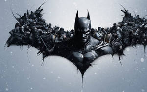 Logotipo de Batman en arte caótico — Batman Fondos de pantalla