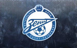 Fondo de escritorio del logotipo del Club de Fútbol Zenit San Petersburgo.