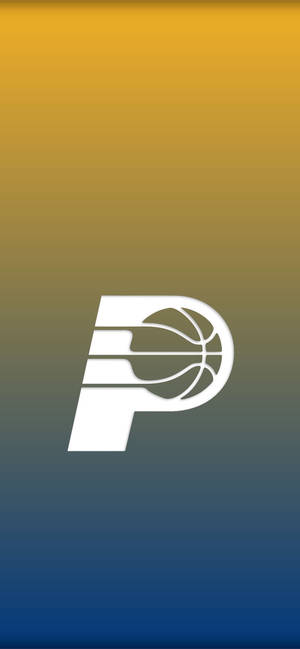 Fondo de pantalla del logotipo minimalista del equipo Indiana Pacers — Galaxy S25 Ultra Fondos de pantalla