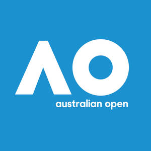Fondo de pantalla del logotipo minimalista del Abierto de Australia — 1:1 Fondos de pantalla