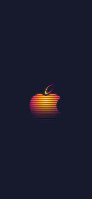Logotipo retro de Apple — iPhone Xs Max Fondos de pantalla