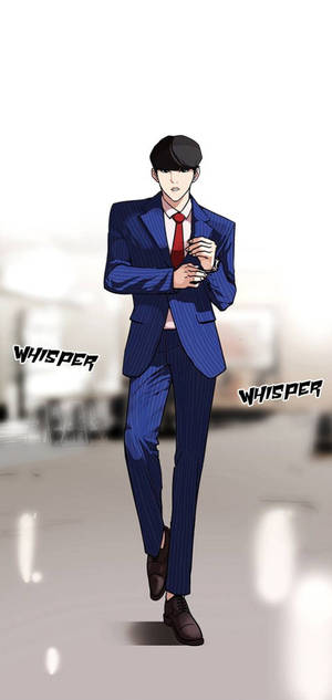 Fondo de pantalla de Lookism Daniel Park de traje — iPhone 12 Pro Fondos de pantalla
