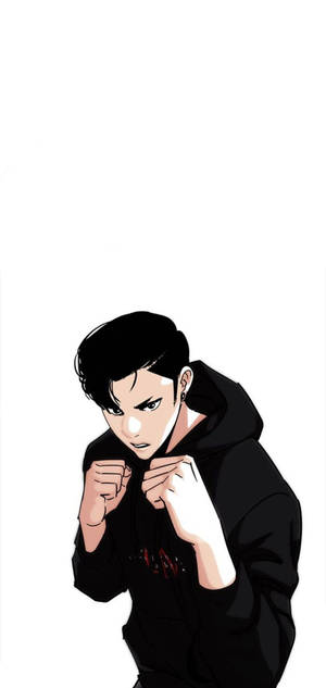Fondo de pantalla de Lookism Zack puño — iPhone 12 Fondos de pantalla