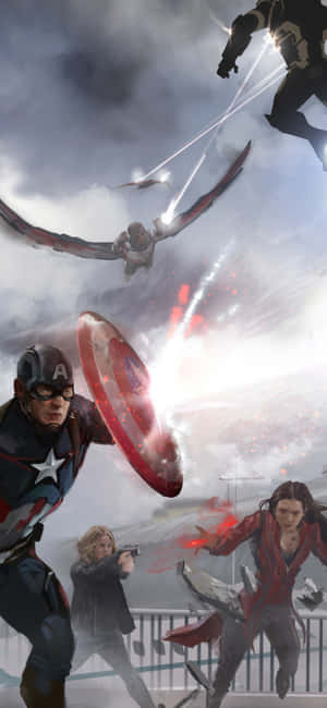 Película del Capitán América — Galaxia A17 Fondos de pantalla