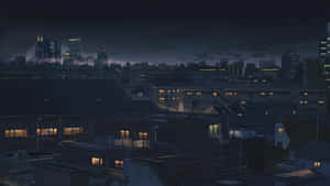 Imágenes de Anime City — Ciudad anime Fondos de pantalla