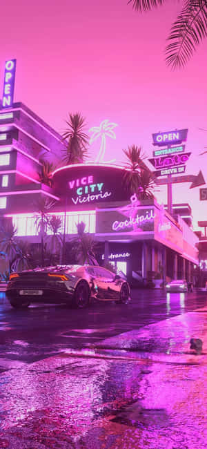 Fondo Vaporwave — Infinix GT Fondos de pantalla