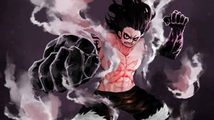 Fondo de pantalla de Luffy Gear 4 Forma Oscura — Luffy gear 4 Fondos de pantalla