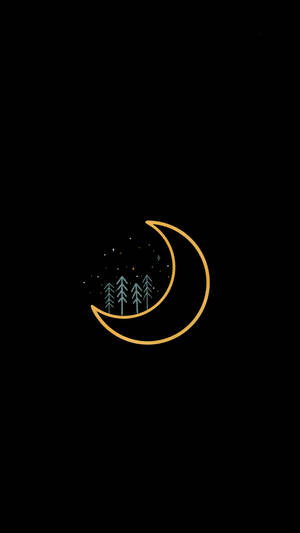 Luna 4K Ultra HD Fondo Oscuro para Teléfono