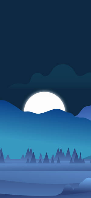 Luna de Medianoche para Xiaomi Redmi Note 9 — Luna Fondos de pantalla