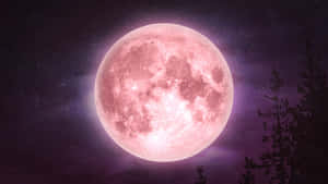 Luna rosa — Luna estética Fondos de pantalla