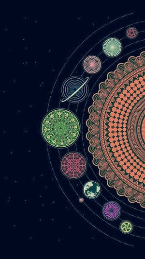 Mandala Solar Estética Espiritual