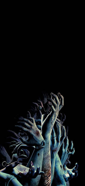 Fondo de pantalla de manos espeluznantes Halloween iPhone — iPhone 11 Pro Fondos de pantalla