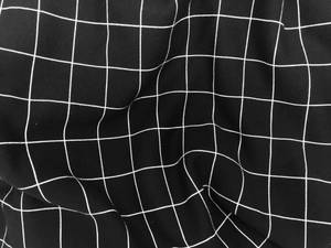 Manta arrugada estética en blanco y negro con líneas — Estético blanco y negro Fondos de pantalla