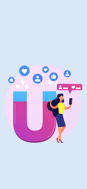 Fondo de iPhone X Social — Galaxia M Fondos de pantalla