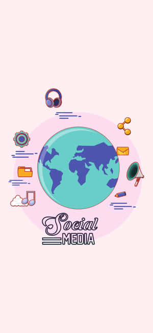 Fondo Social Iphone X — Oppo A6t Pro Fondos de pantalla