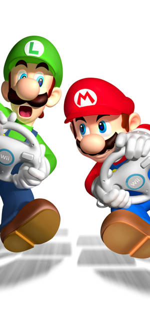 Mario y Luigi — Galaxia A08 Fondos de pantalla