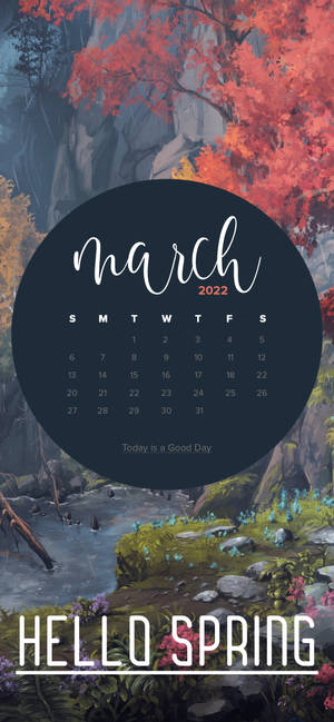 Fondo de pantalla Marzo 2022 Hola Primavera — iPhone 16e Fondos de pantalla