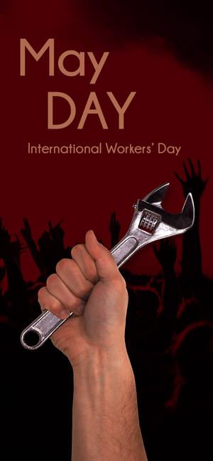 Fondo de pantalla May Day Workers' Day — iPhone 17e Fondos de pantalla