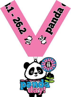 Medalla de Carrera Temática Panda 2019 — Panda Fondos de pantalla