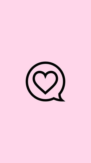 Fondo de pantalla de mensaje de amor estético