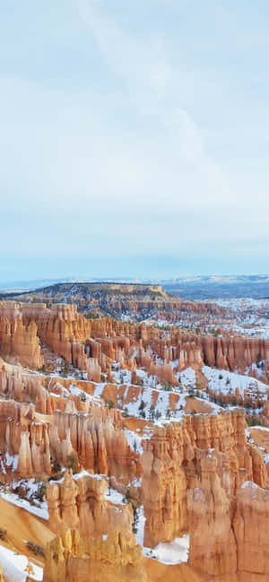 Meseta y formaciones rocosas del Parque Nacional Bryce Canyon — Galaxia A18 Fondos de pantalla