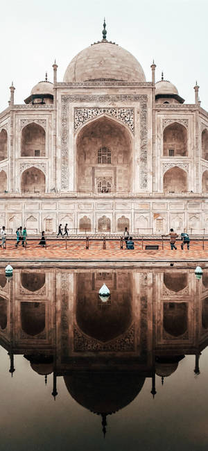 Mezquita Estética India — iPhone Xs Fondos de pantalla