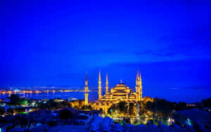 Mezquita Sultan Ahmed Estambul Azul Atardecer