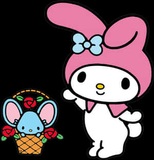 Arte Recortable de Mi Melodía, Dibujo Animado Recortable - Clipart de Mi Melodía