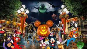 Mickey Mouse y sus Amigos Celebrando Halloween en Disneyland