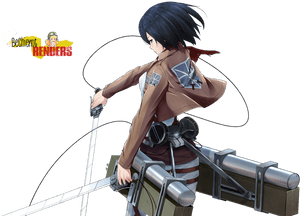 Render de Mikasa Ackerman por Bechienot-d6doimp - Render de Attack on Titan, descarga PNG en HD