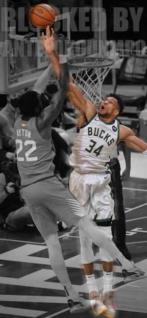 Fondo de pantalla de Milwaukee Bucks contra Phoenix Suns — iPhone 16 Fondos de pantalla